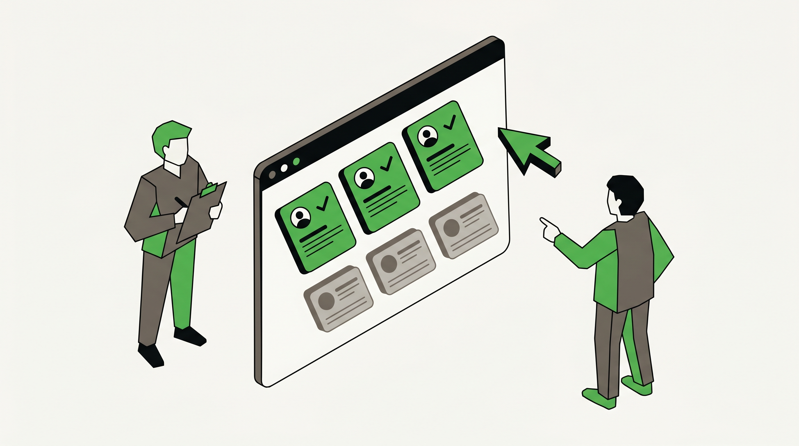 Admissions funnel stages shown as private AI research, shortlist review, trust check, and first-call conversion