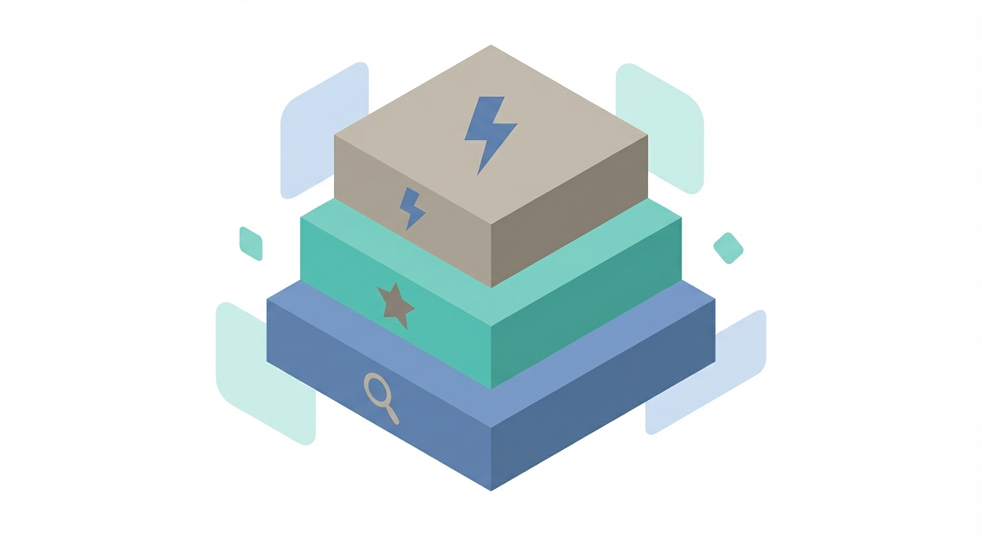 Structured website content being read and processed by an AI assistant agent