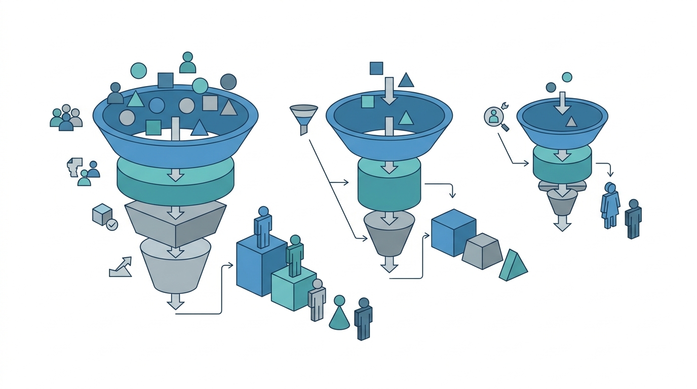 Audience and channel fit illustration