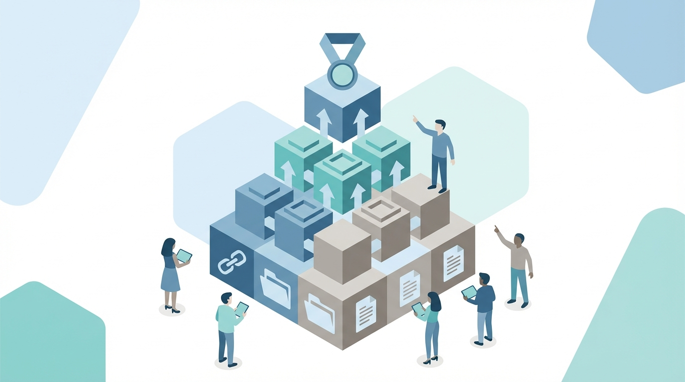 Domain authority threshold diagram showing referring domains and citation probability