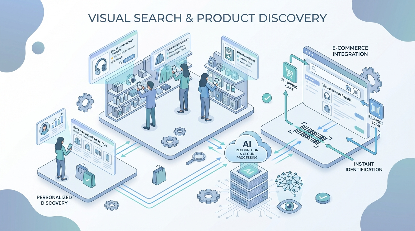 Camera-based visual search creating new product discovery surfaces