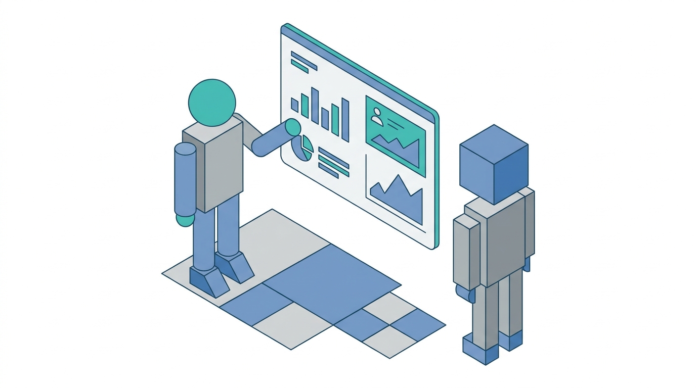 patient reviewing health dashboard