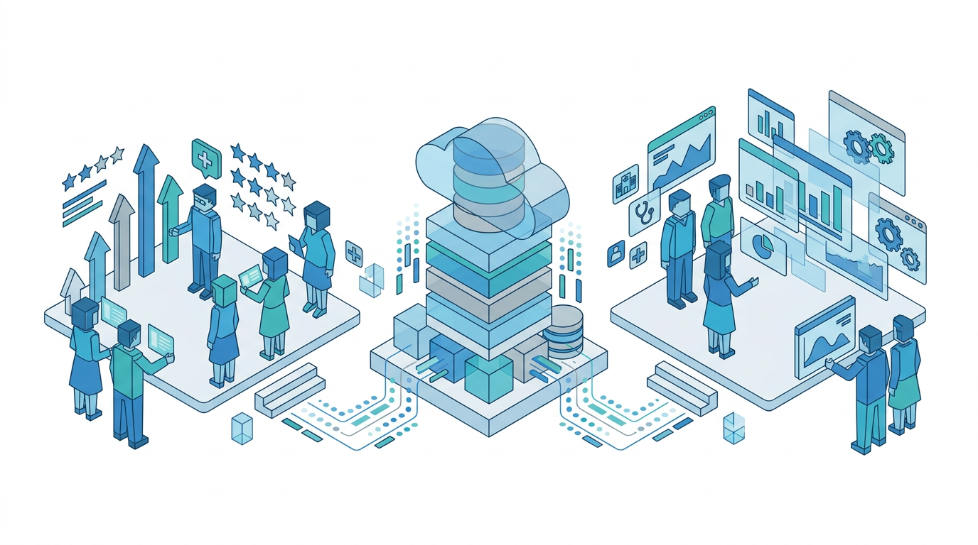 Multi-location healthcare brand comparing location pages, review signals, structured data, and Google Business Profile details for AI search visibility