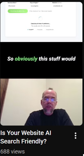 Is Your Website AI Search Friendly? – emarketed short-form video
