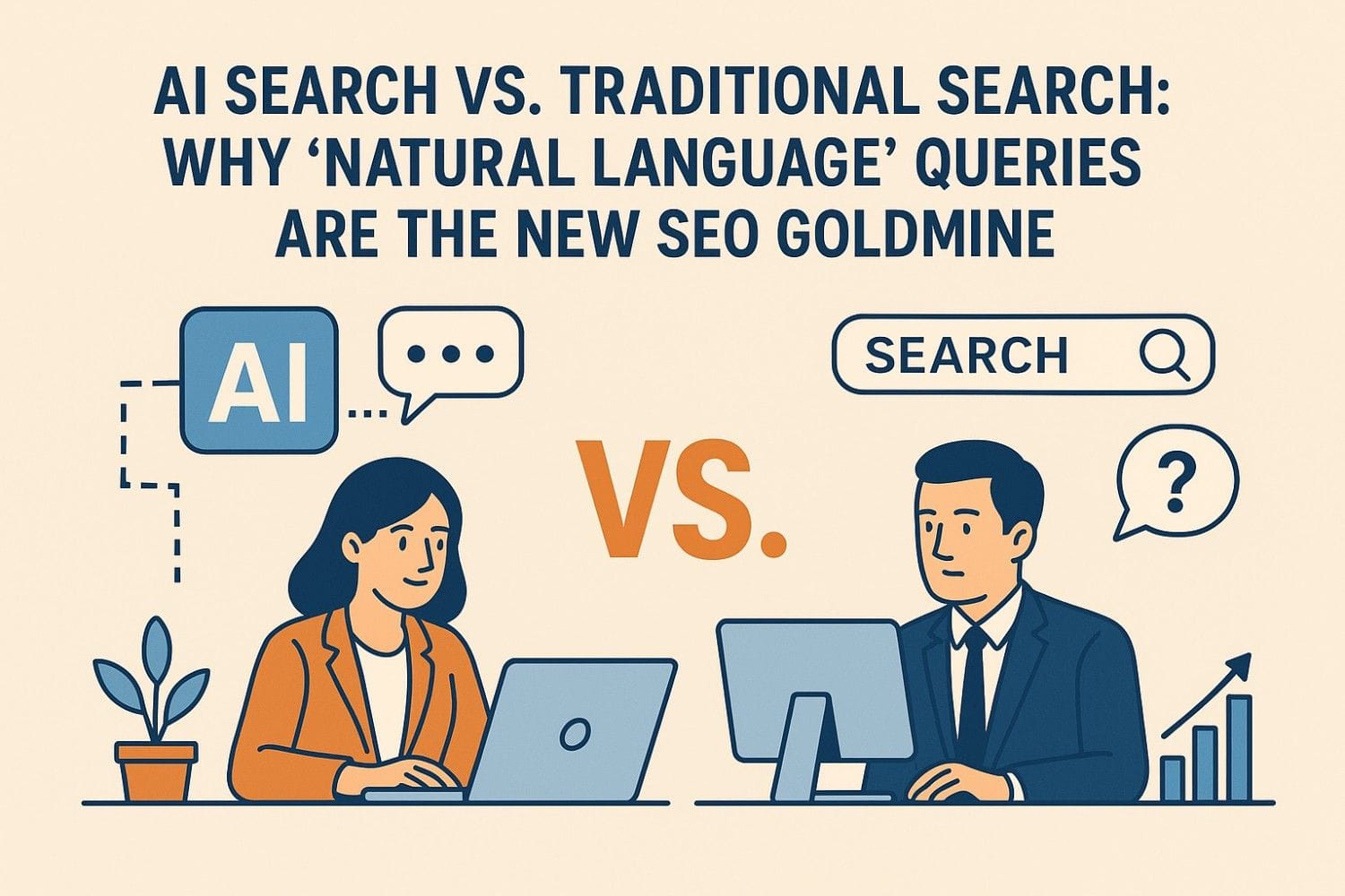 AI Search vs. Traditional Search: Why 'Natural Language' Queries Are the New SEO Goldmine
