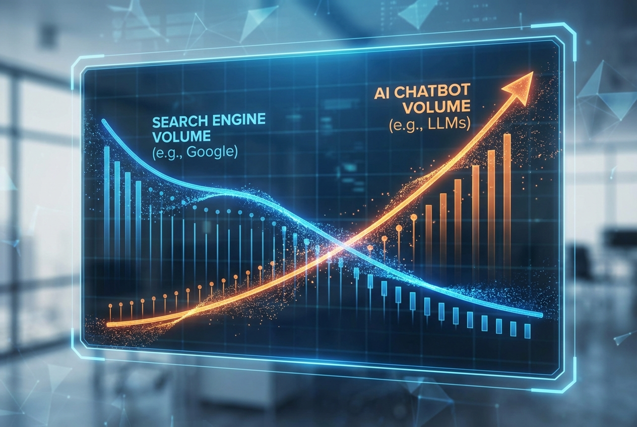 Gartner Predicts 25% Search Volume Drop by 2026: What It Means for Your Business
