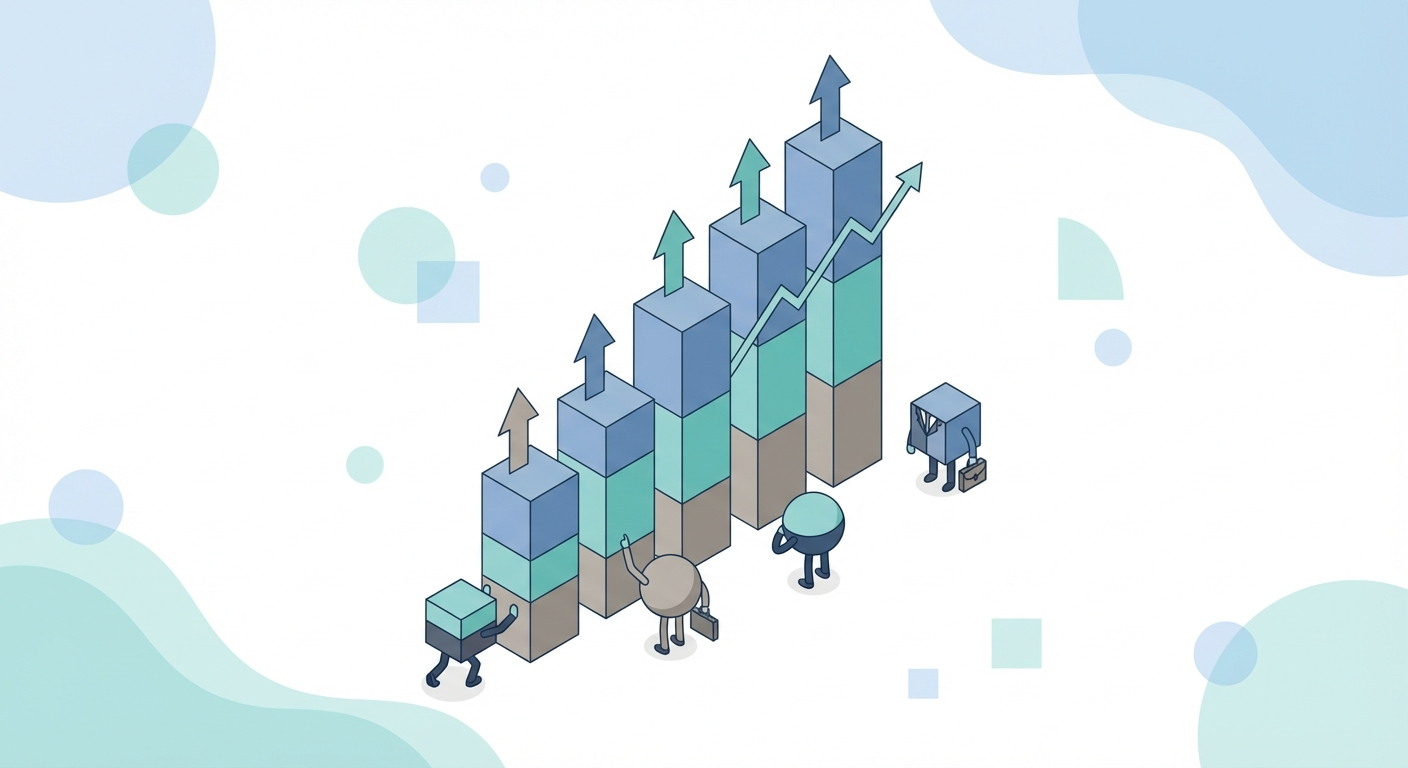 Bar chart showing AI Overview coverage by industry with health at 82 percent