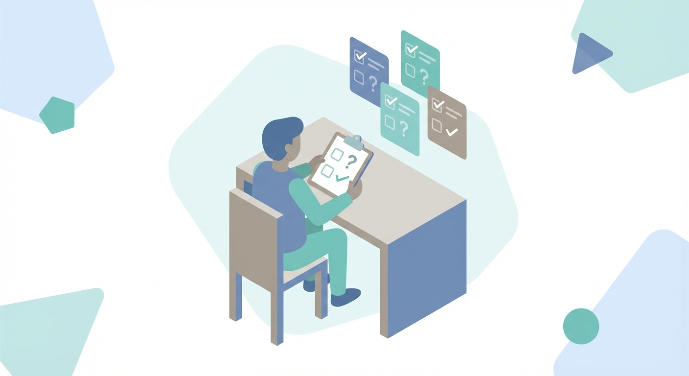 Healthcare marketer reviewing FAQ content and AI citation strategy