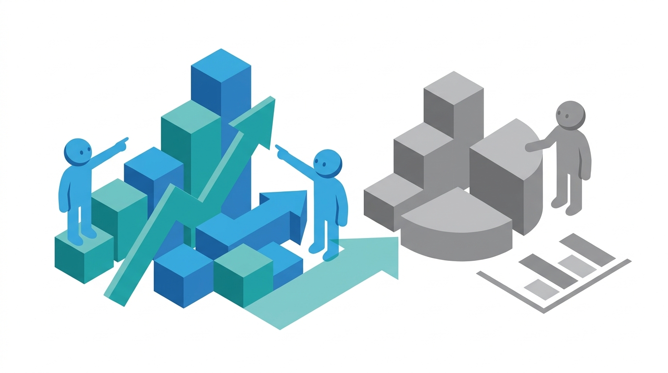 reporting comparison charts