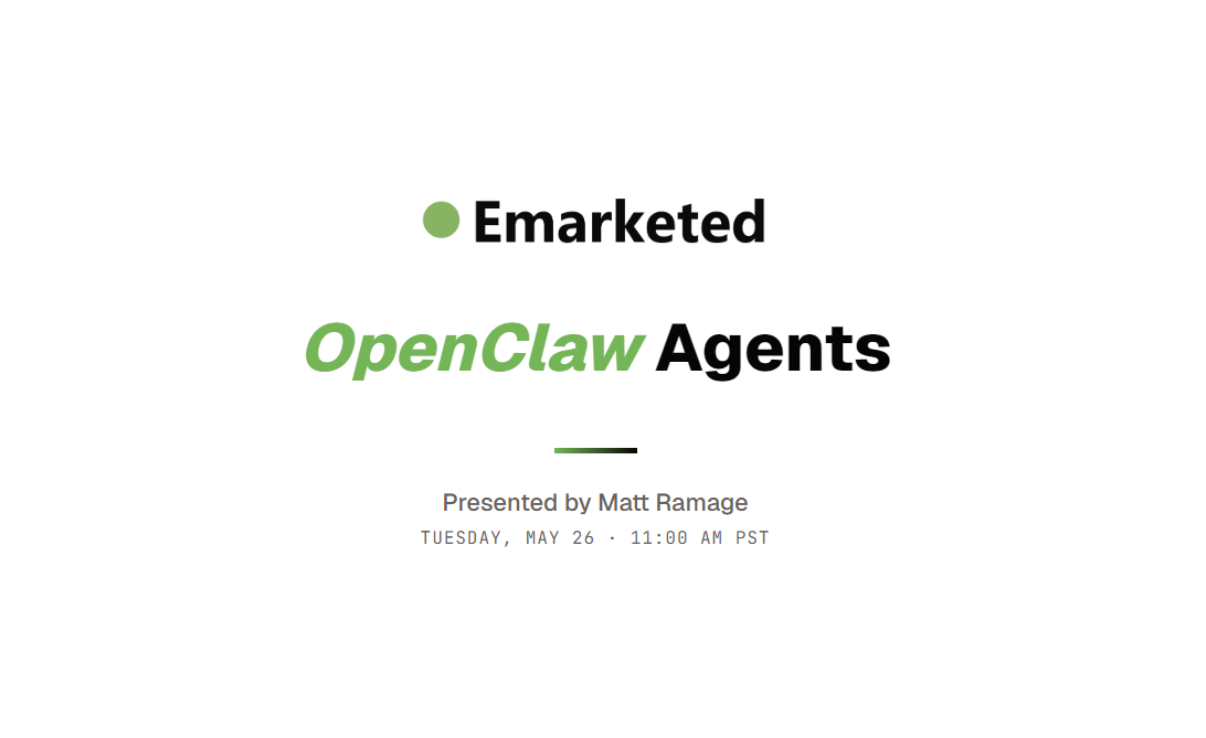 Inside the OpenClaw Workshop: How AI Agents Are Quietly Running Parts of Emarketed