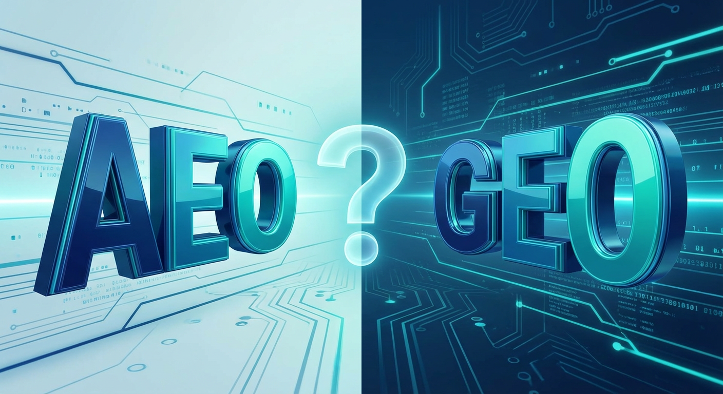 AEO vs GEO: The Great Terminology Debate in AI Search Optimization